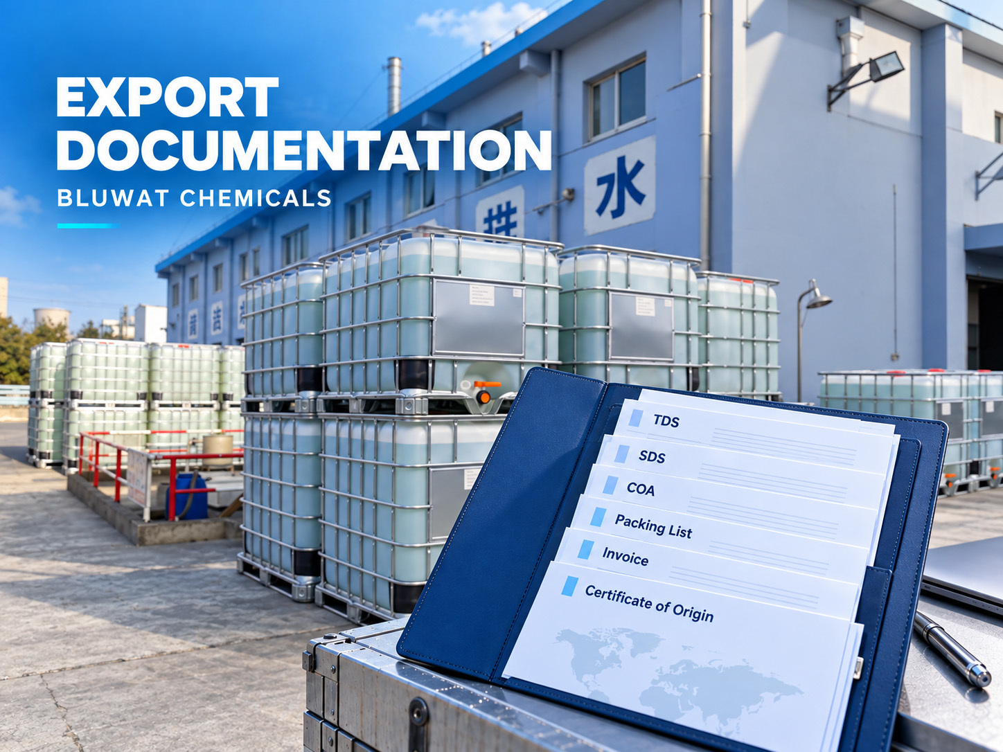 Последние блоги о компании Какие экспортные документы Bluwat Chemicals предоставляет при каждой поставке?