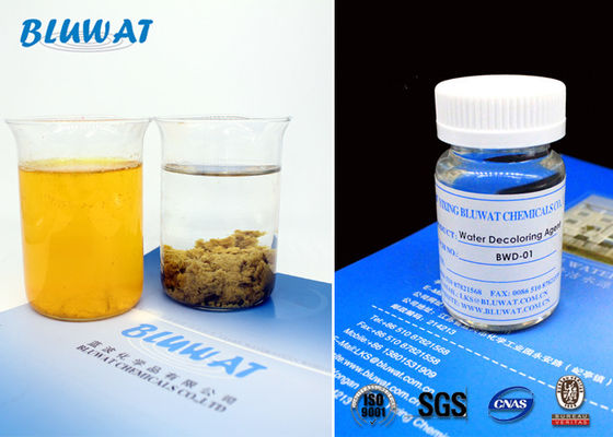 Купить SGS BV химикатов ISO9001 водоочистки удаления цвета агента Decoloring воды BWD-01 онлайн изготовление