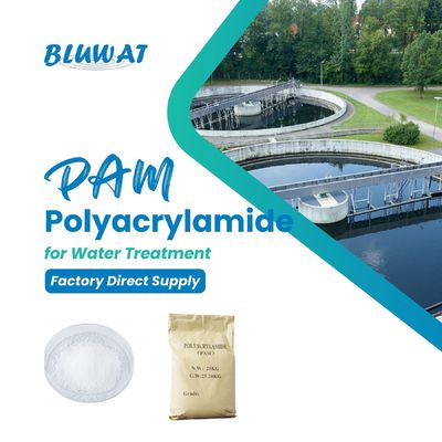 Купить Химикаты для очистки воды Катионный полиакриламид Cpam Белый C3H5NO Очистка промышленных сточных вод онлайн изготовление