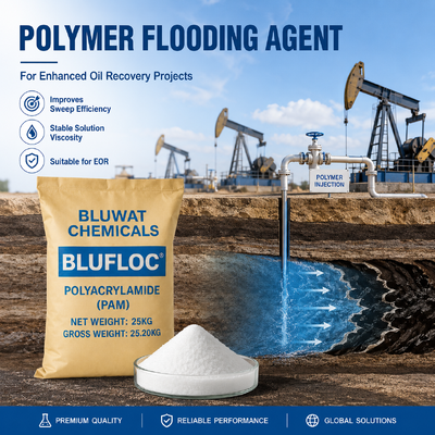 Купить BLUFLOC HA7525 Анионный PAM от 20 до 100 меш для контроля потерь жидкости в буровом растворе на нефтяных месторождениях онлайн изготовление