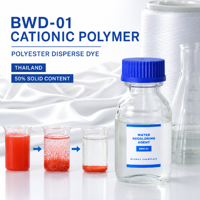 Купить BWD-01 Катионный полимерный водоочиститель для сточных вод от полиэфирных дисперсных красителей в Таиланде онлайн изготовление