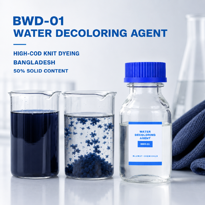 Купить BWD-01 50%-55% Агент для обесцвечивания воды для трикотажных красильных сточных вод с высоким ХПК в Бангладеш онлайн изготовление
