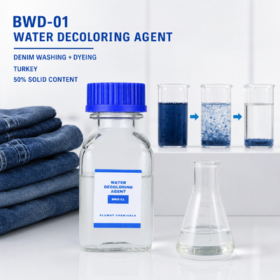 Купить BWD-01 Агент для обесцвечивания воды для сточных вод джинсовой стирки и крашения в Турции онлайн изготовление