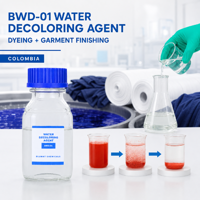 Купить BWD-01 Водоокрашивающее средство для окрашивания текстиля и отделочных материалов для одежды в Колумбии онлайн изготовление