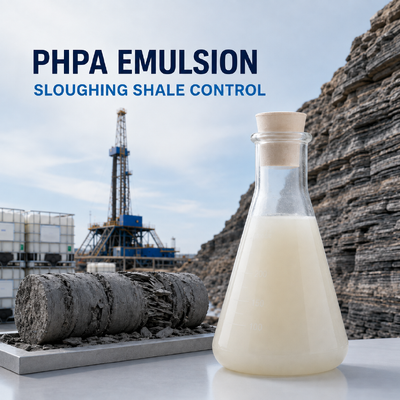 Купить Эмульсия PHPA для контроля осыпей глинистых пород в нефтегазовых скважинах онлайн изготовление