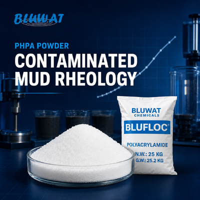 Купить PHPA Powder 89% Min. Solid Content Anionic Copolymer для загрязненных буровых жидкостей онлайн изготовление
