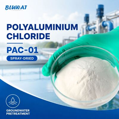 Купить 30% Min. Al2O3 Спрейно-сушеный 25kg пакет PAC-01 Полиалюминиевый хлорид для предварительной обработки грунтовых вод онлайн изготовление