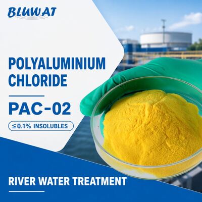 Купить Спрей сушеный хлорид полиалюминия PAC-02 с содержанием 30% Min. Al2O3 и 0,1% Max. Нерастворимый для очистки речной воды онлайн изготовление