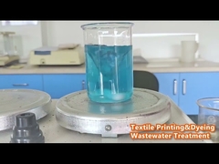 Какая доза текстильных сточных вод обесцвечивается?