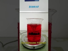 Очистка и свертывание сточных вод красителями
