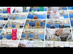 Очистка сточных вод Складки Чайки Тесты опытность с помощью коагулянтов и флокулянтов