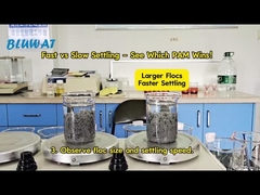 ПАМ-флокулянты: какой из них быстрее оседает?