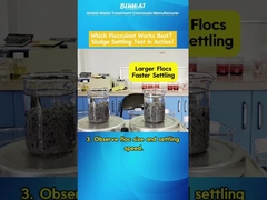 ПАМ Флокулянты: кто быстрее оседает?